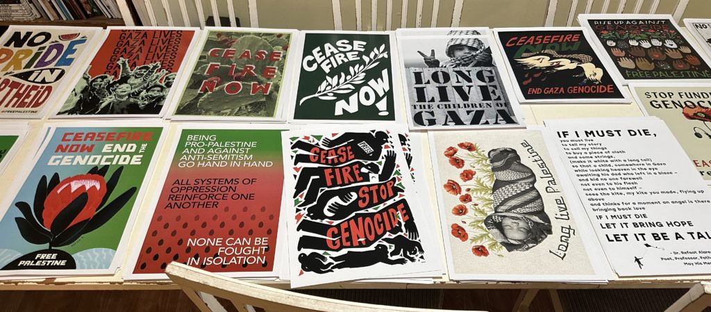 letters for ceasefire poster collection